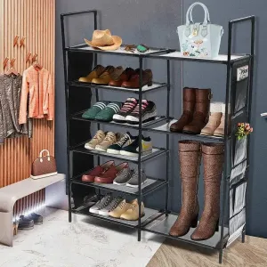 7X LAYERS 22X PAIRS SHOE RACK