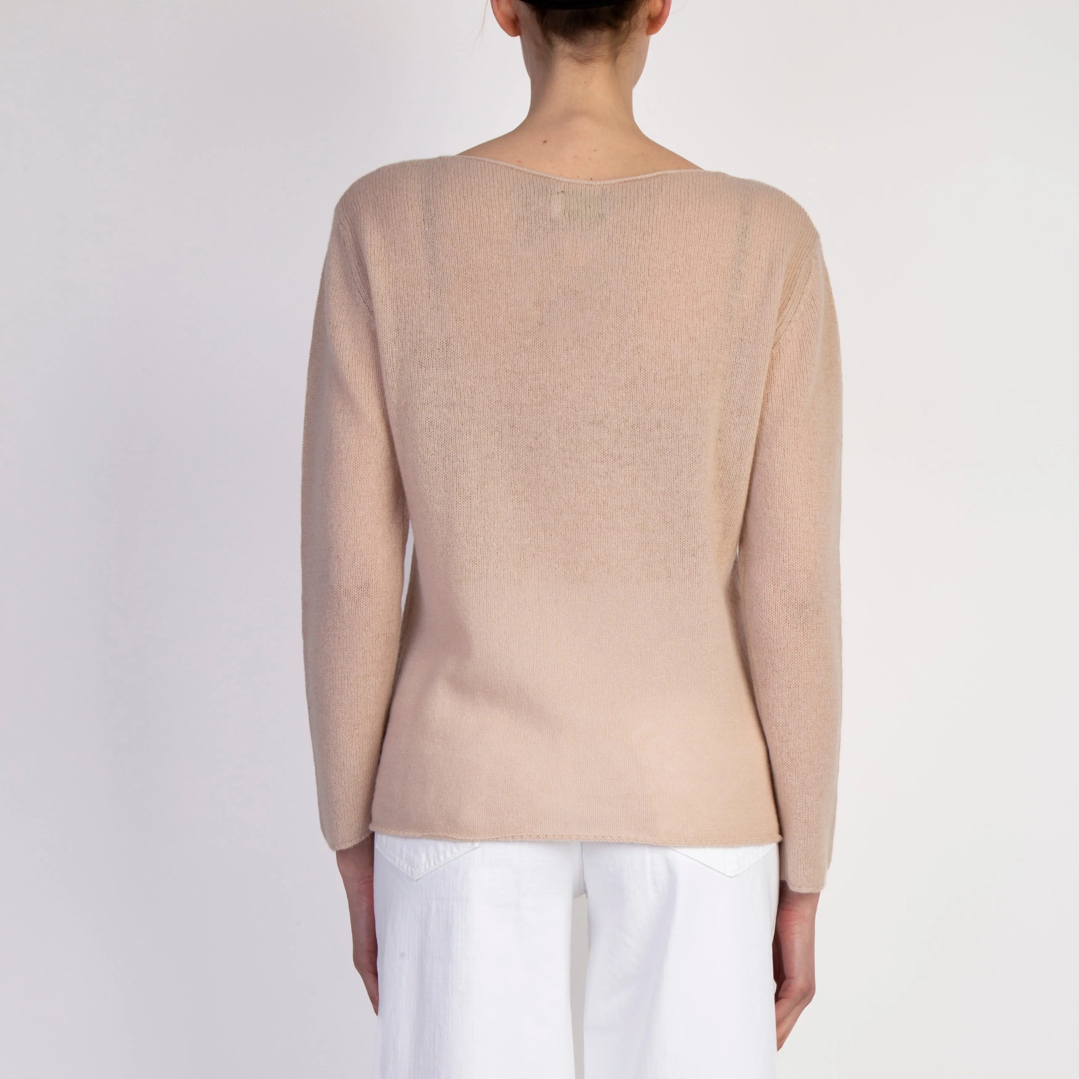 BE YOU KNITWEAR MVD04B4 398 NATURAL