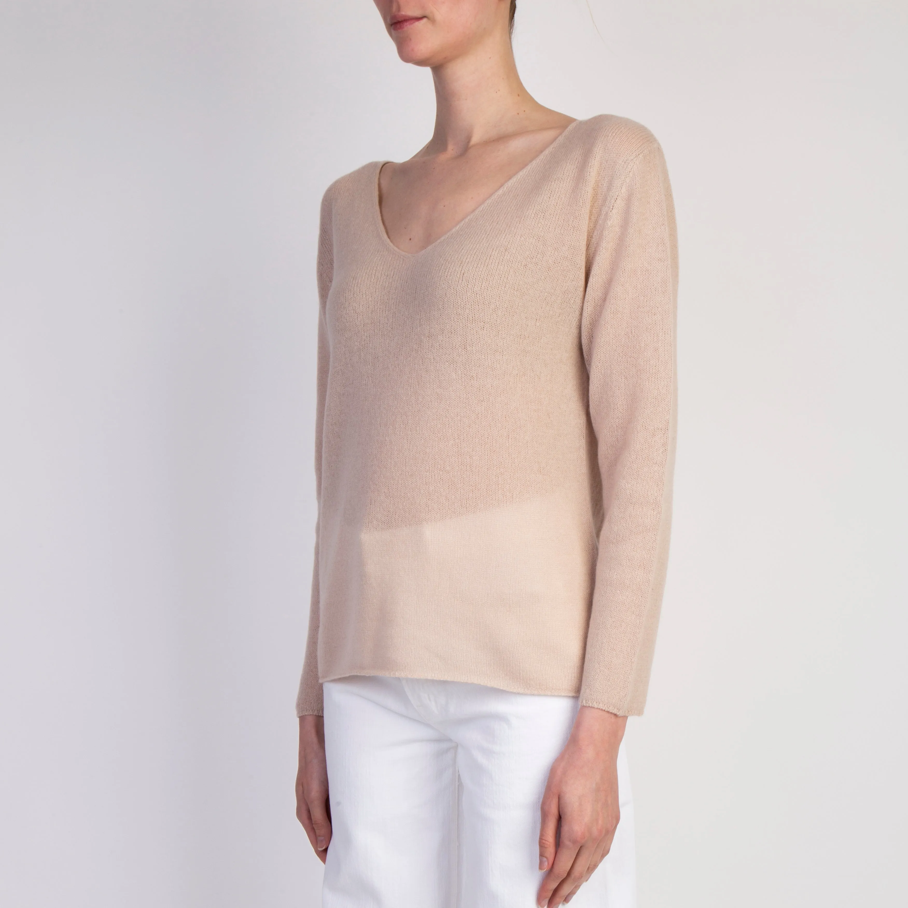 BE YOU KNITWEAR MVD04B4 398 NATURAL