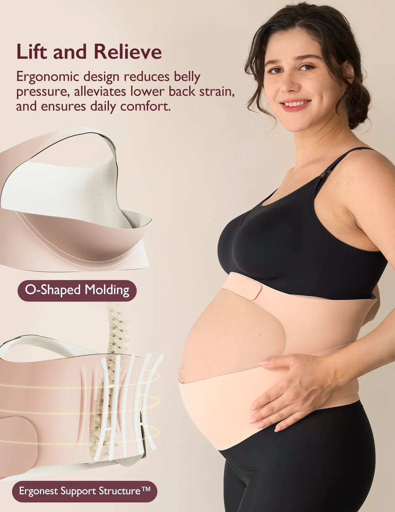 BellyEmbrace - Momcozy Ergonest Maternity Belly Band