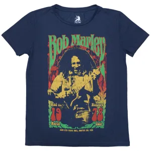 Bob Marley Ladies T-Shirt: 1978