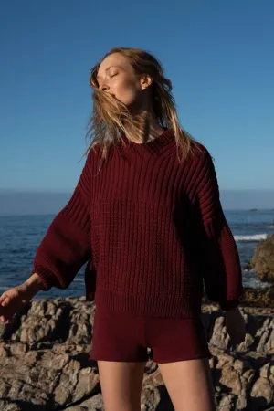 Delčia: Hellebore Cotton Sweater