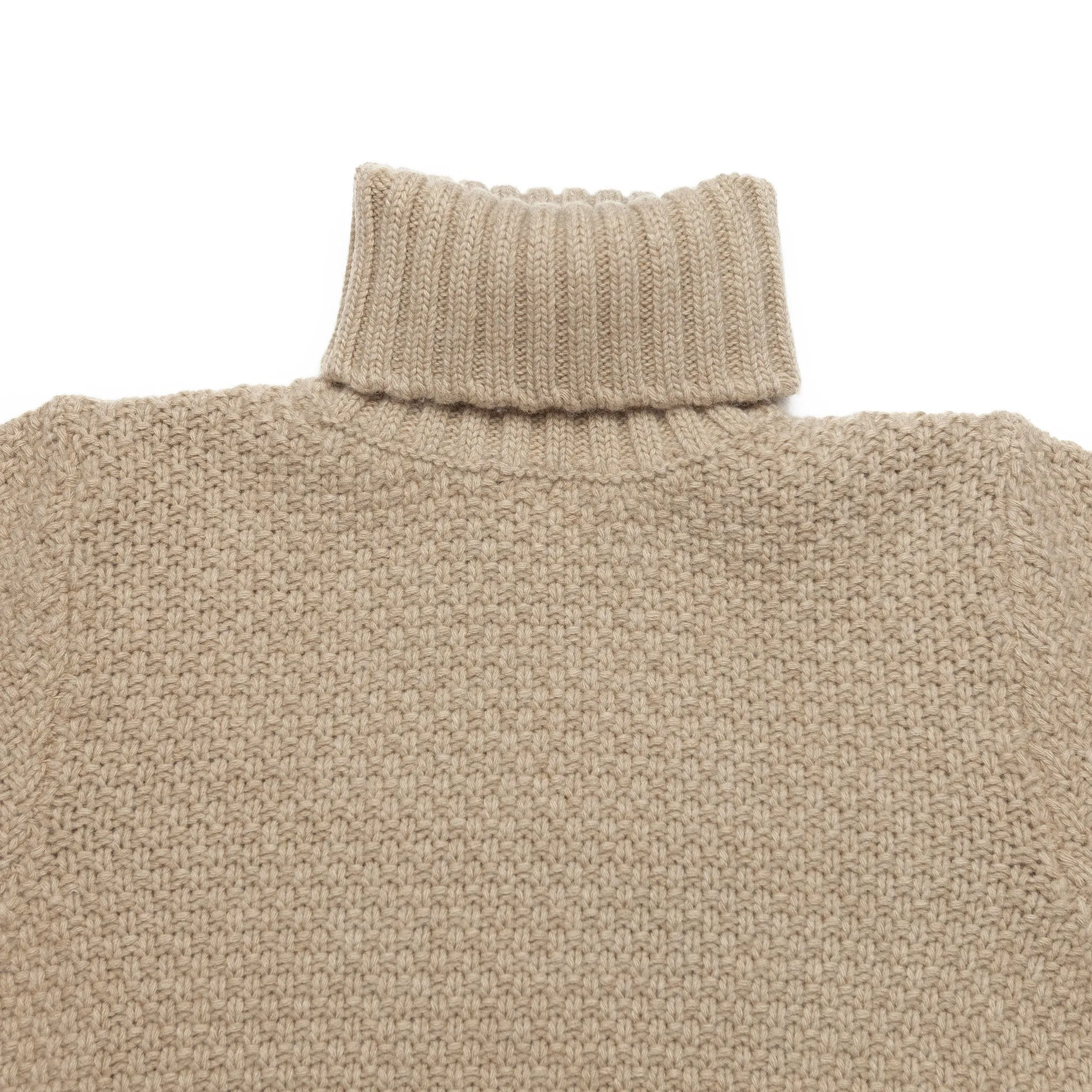 Dolcevita Sweater in Camel