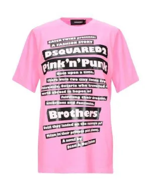 Dsquared2 Women T-shirt Fuchsia L INT