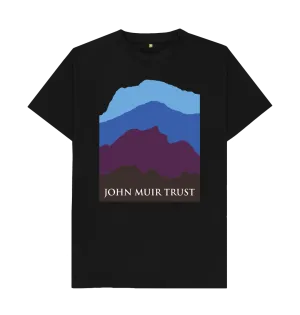 Four Mountains Men's T-shirt - New Blue