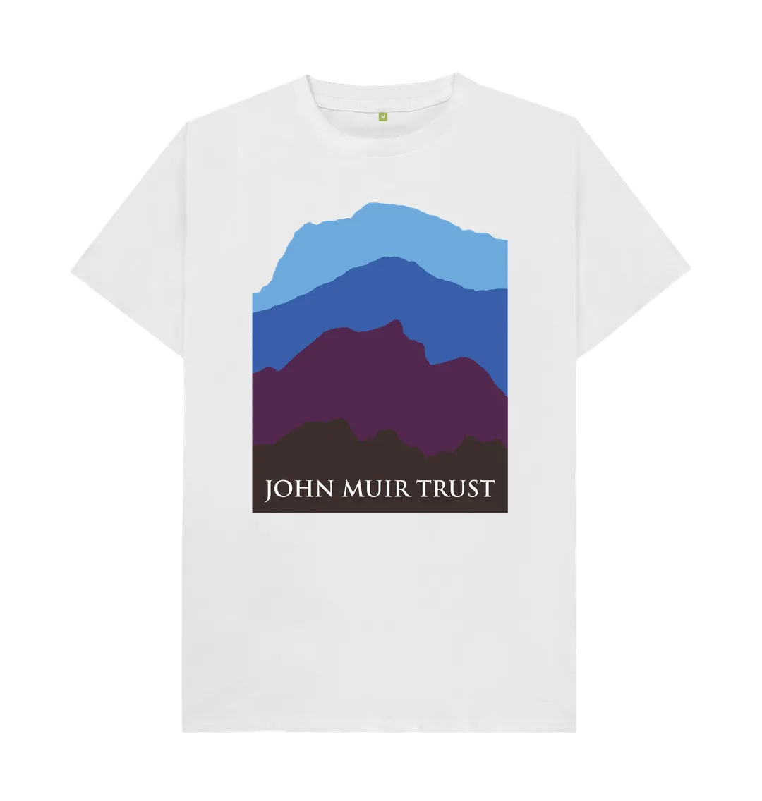 Four Mountains Men's T-shirt - New Blue