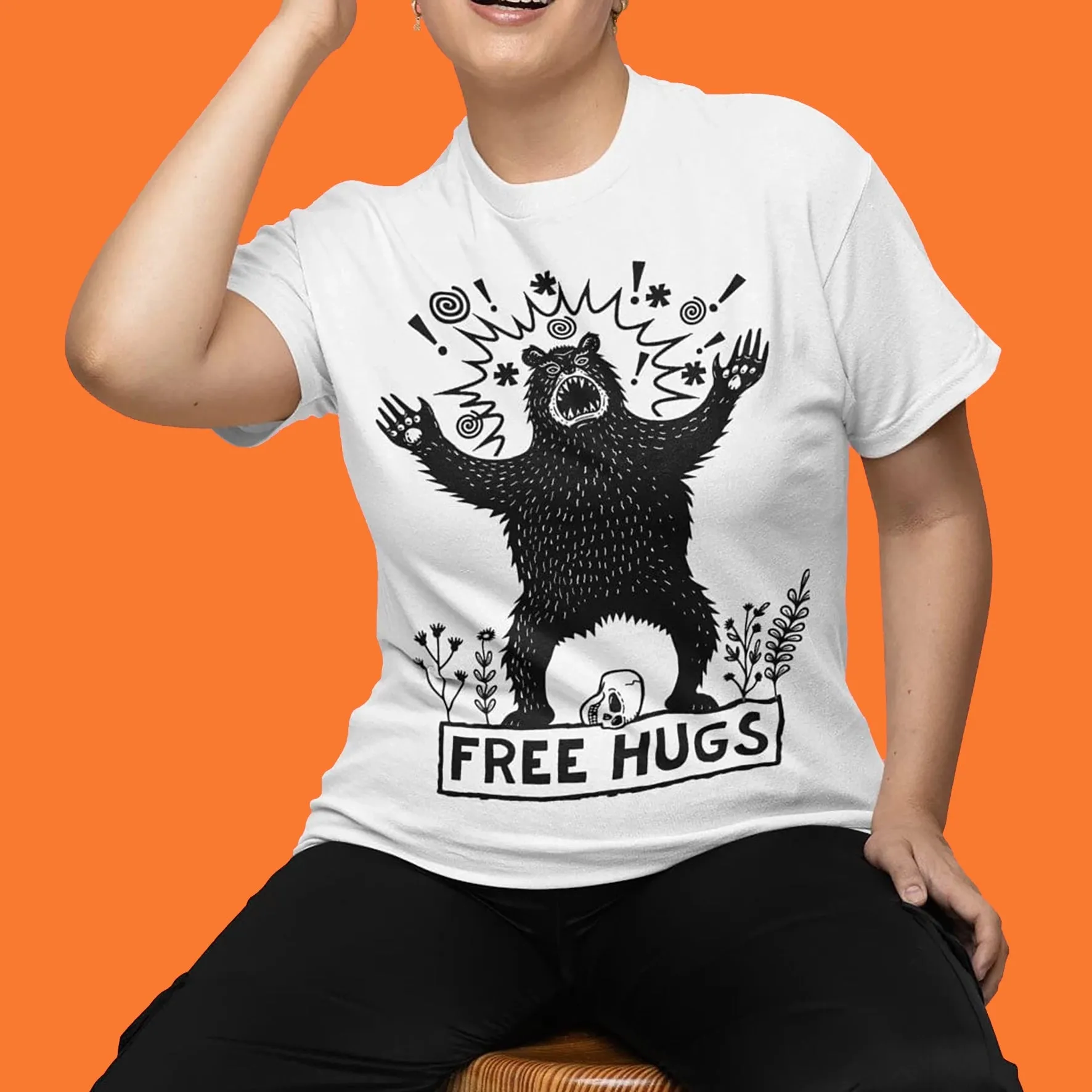 Free Hugs Bear T-Shirt