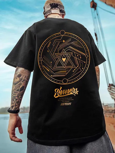 Futuristic Tech T-Shirt Design