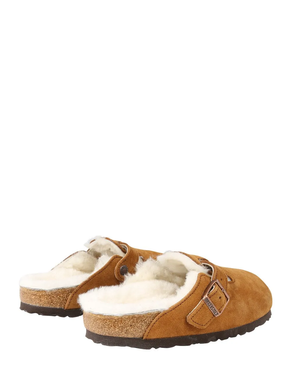 House slippers Birkenstock Boston, cognac