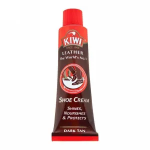 KIWI SHOE CREAM TUBE DARK TAN 45ML