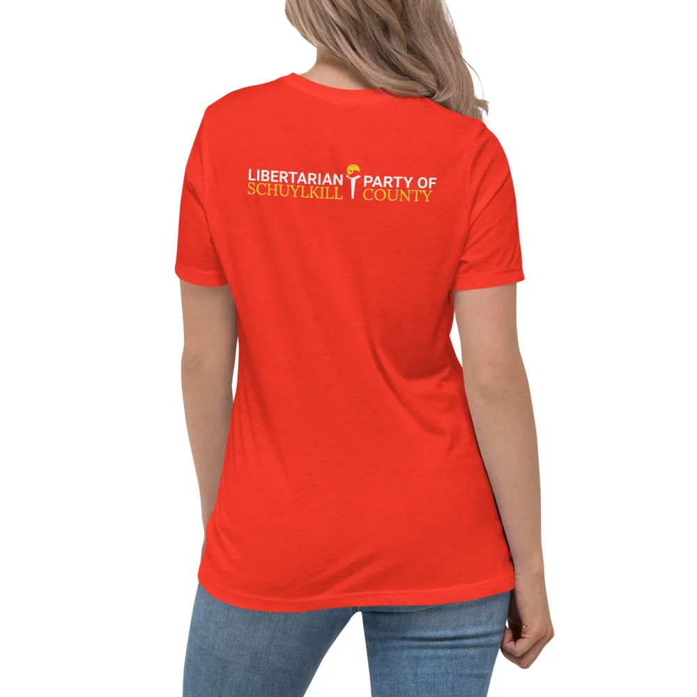 LP Porcupine - Schuylkill County, PA Women's Relaxed T-Shirt