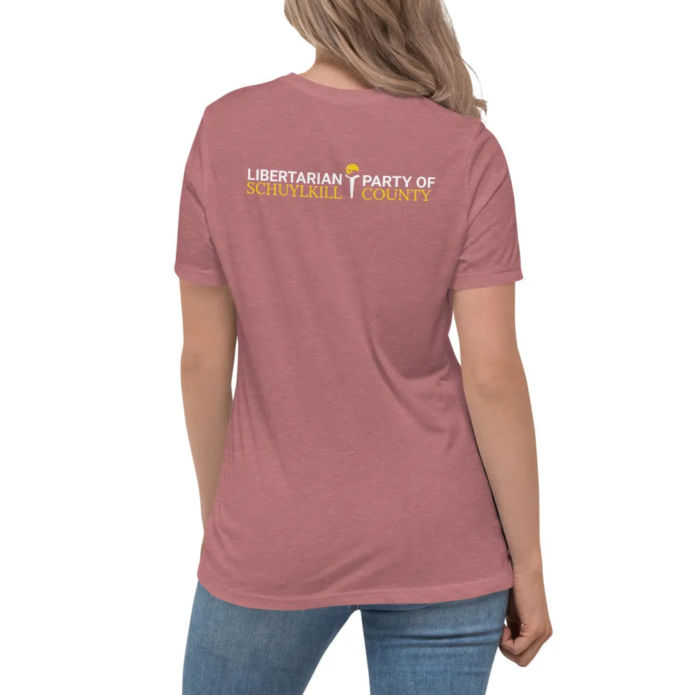 LP Porcupine - Schuylkill County, PA Women's Relaxed T-Shirt