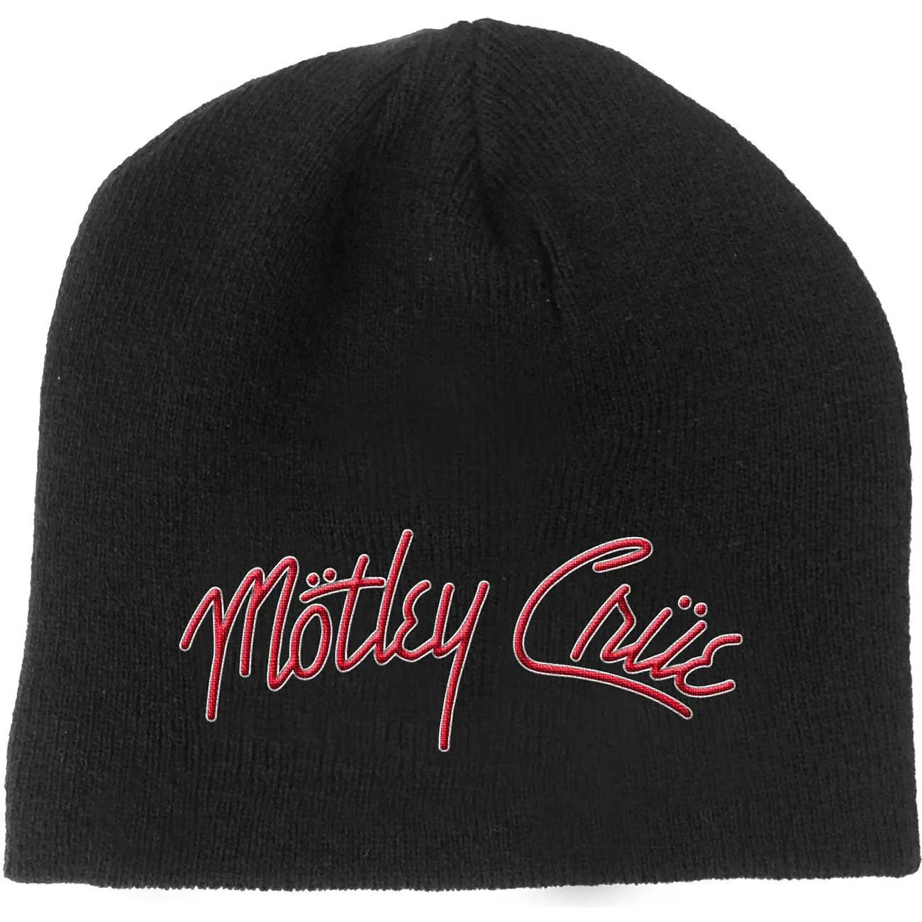 Motley Crue unisex cotton jersey Beanie Hat: Logo