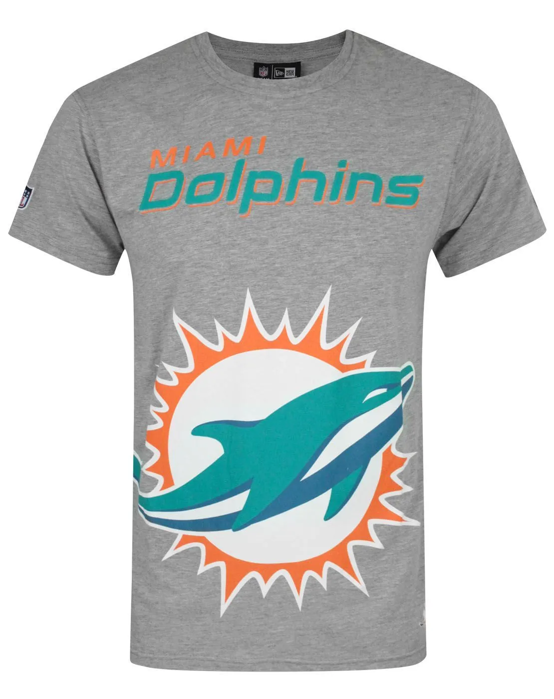 New Era NFL Miami Dolphins Oversized Logo Men's T-Shirt