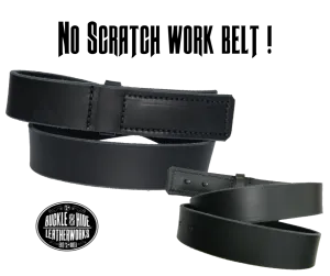 No Buckle! No Scratch! Leather Belt