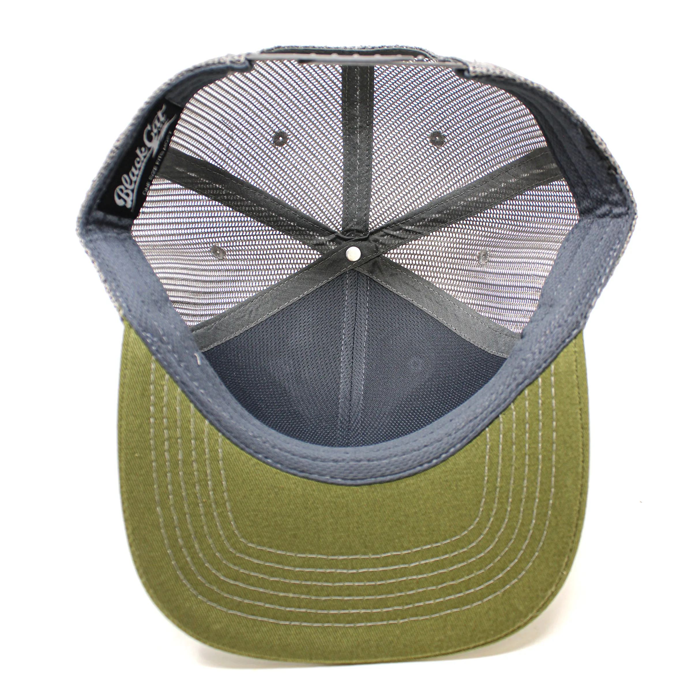 OE - Performance Trucker Hat - Whitetail Buck Leather Patch