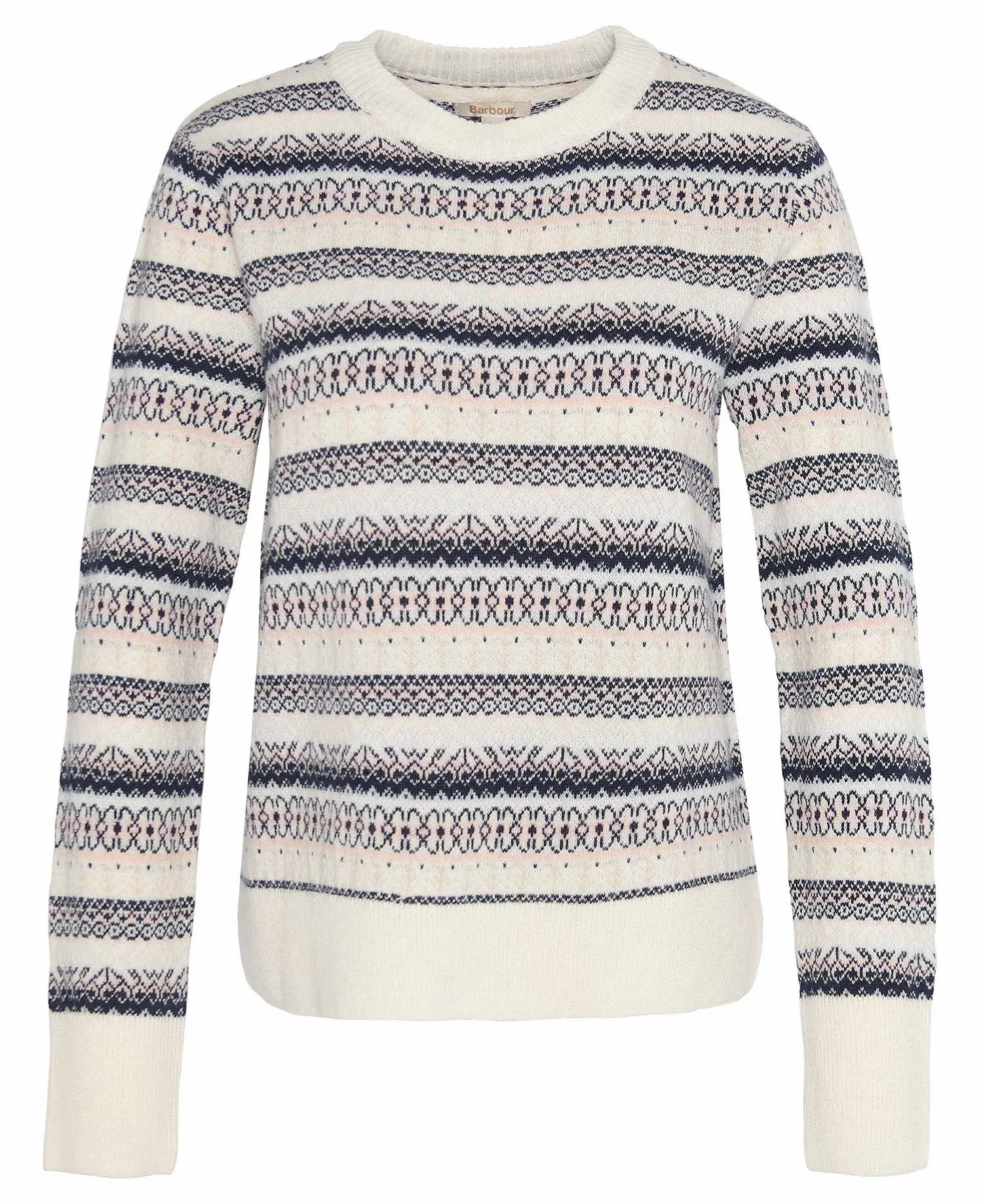 Peak Striped Crew Neck Jumper - Multi