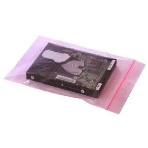 Pink Anti Static Reclosable ESD Bags 4 x 8 x 2 mil