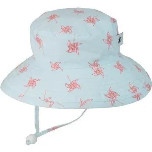 Puffin Gear Wide Brim Sunbaby Hat - Pinwheels