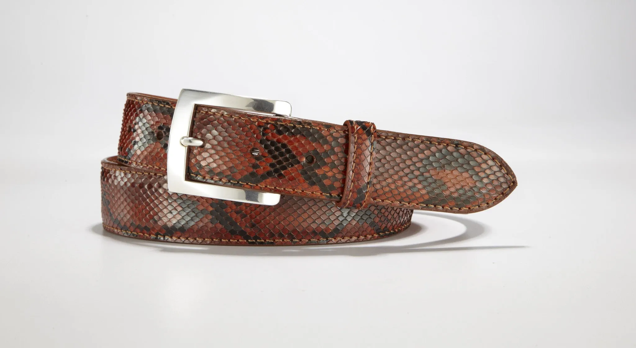 Python Glossy 1 3/8" - 35mm (Cognac)