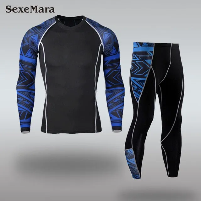 Skin-Tight Long Sleeves Fitness Suits