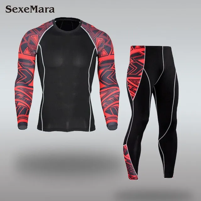 Skin-Tight Long Sleeves Fitness Suits