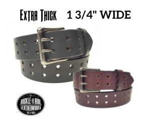 The "Amarillo" Extra Heavy Leather Belt