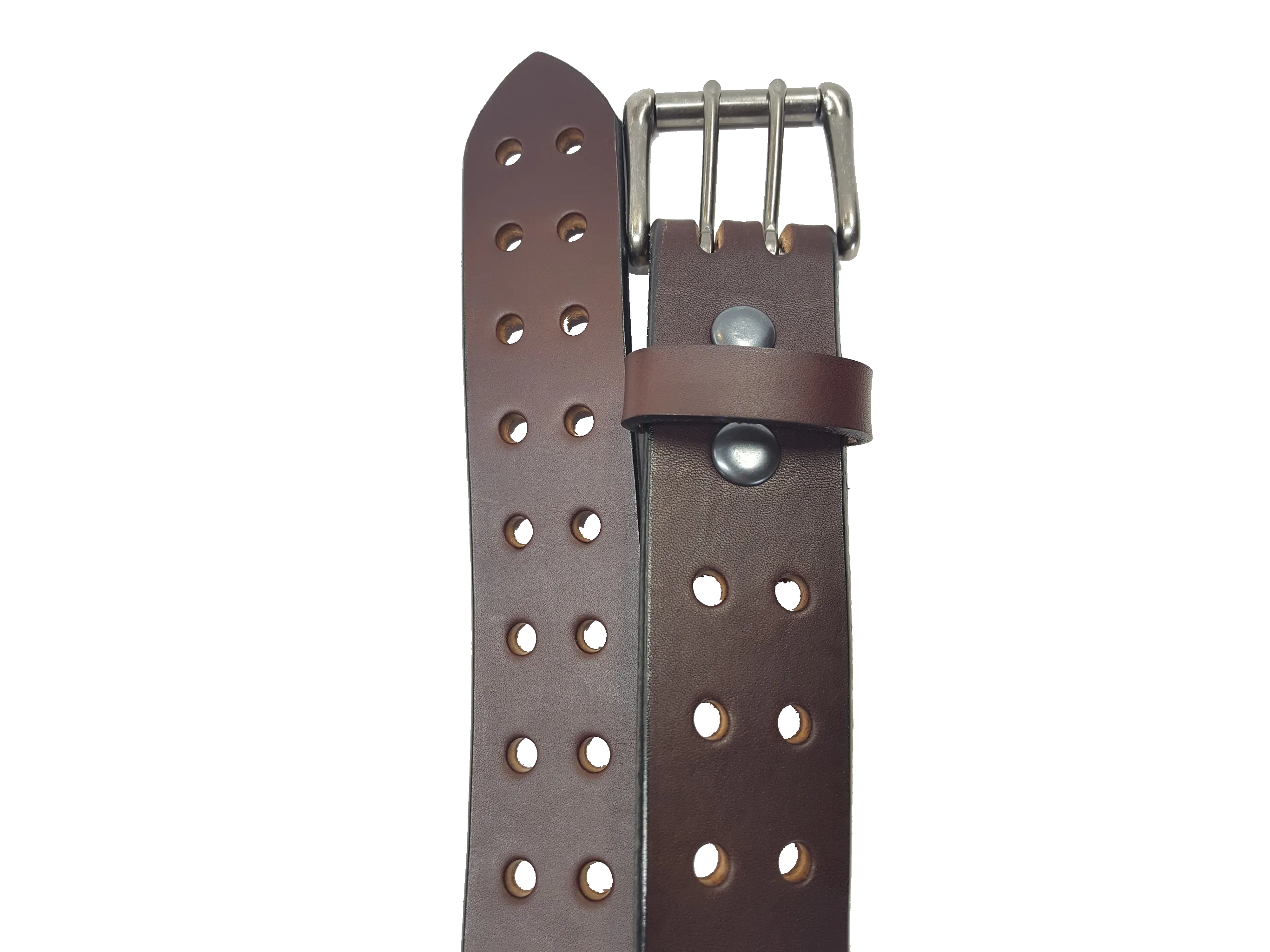 The "Amarillo" Extra Heavy Leather Belt