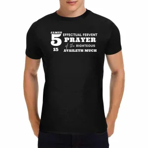 Uniquely You Mens T-Shirt / Inspiration / James 5:16 / Shirt Style (27)