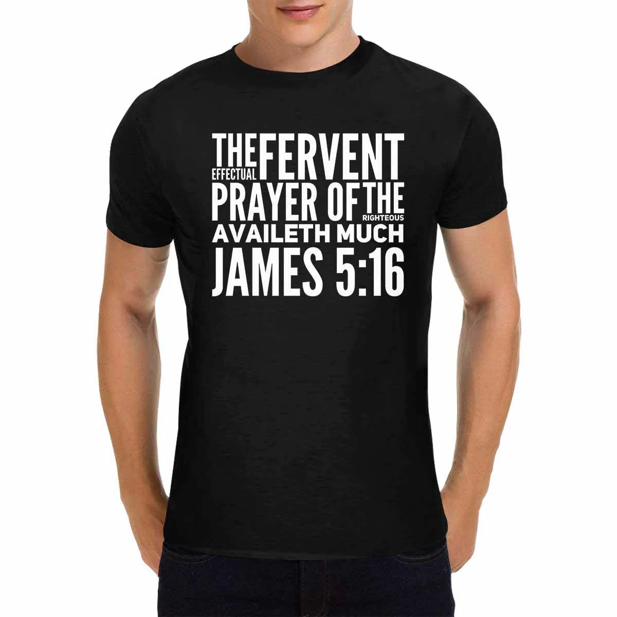 Uniquely You Mens T-Shirt / Inspiration / James 5:16 / Shirt Style (7)