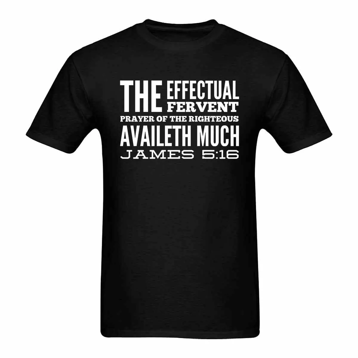 Uniquely You Mens T-Shirt / Inspiration / James 5:16 / Shirt Style