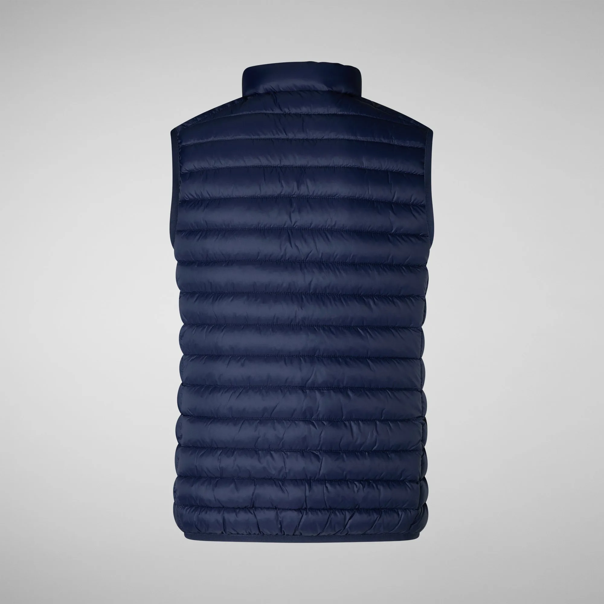 Women's Animal free Puffer Vest Charlotte in Navy Blue