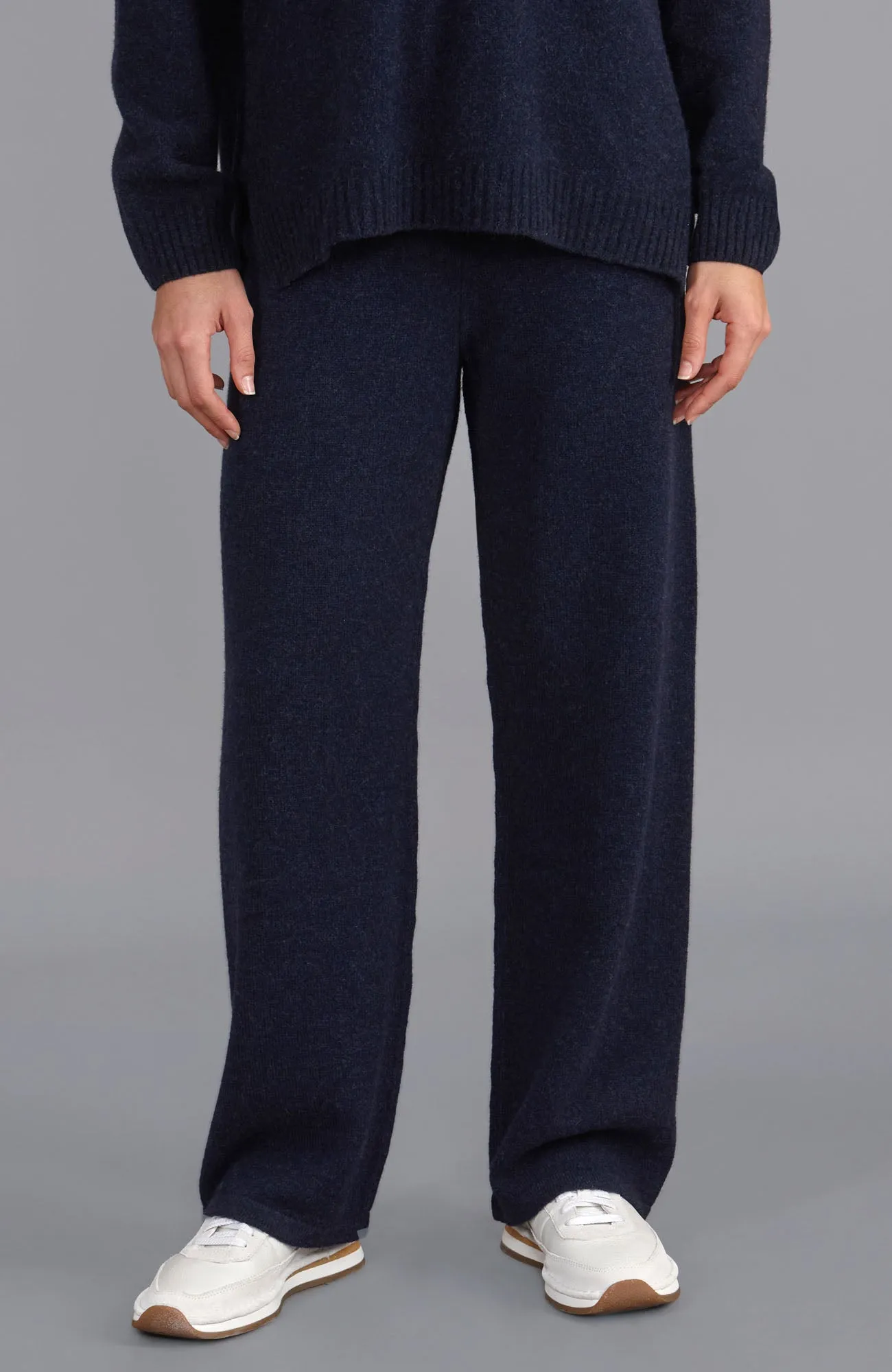 Womens Lambswool Knitted Trousers