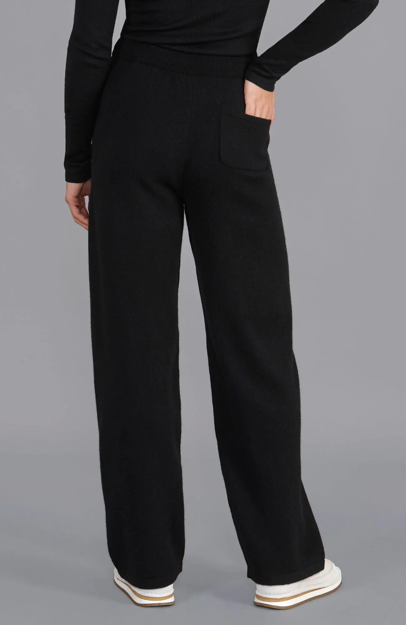 Womens Lambswool Knitted Trousers